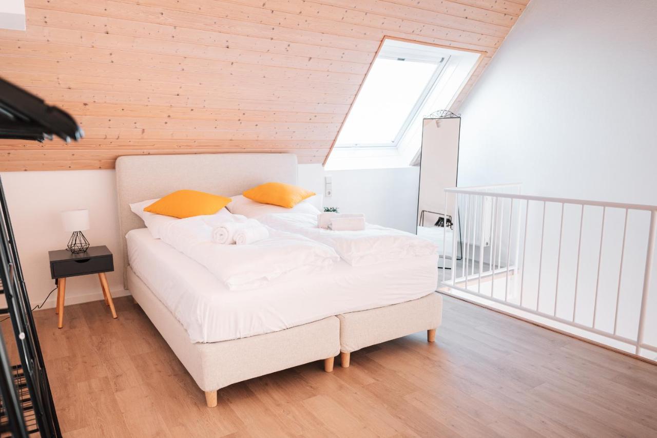 Maisonette-Wohnung Airport/Messe Stuttgart - Balkon - Parkplatz - Netflix Filderstadt Exteriér fotografie