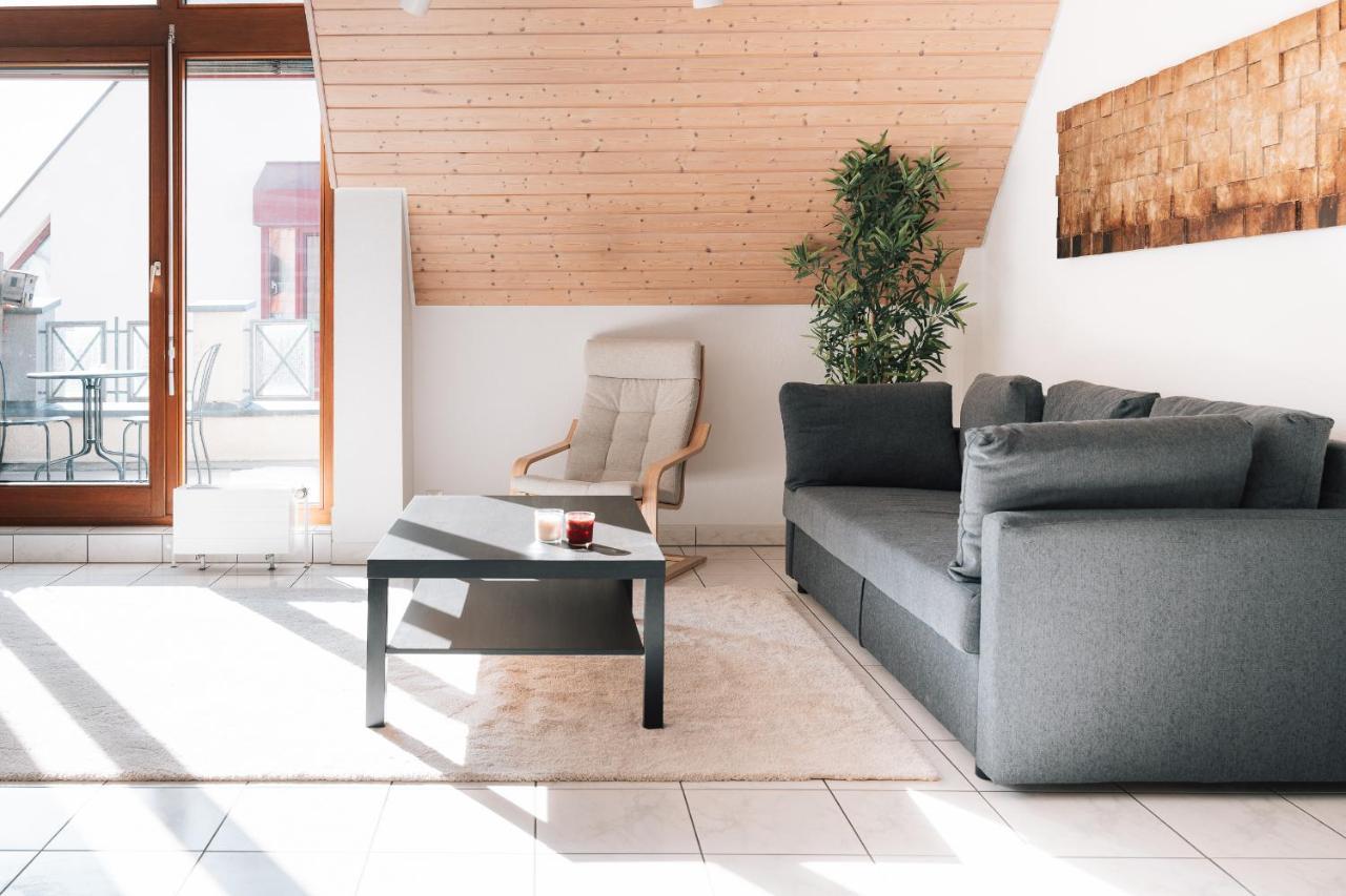 Maisonette-Wohnung Airport/Messe Stuttgart - Balkon - Parkplatz - Netflix Filderstadt Exteriér fotografie