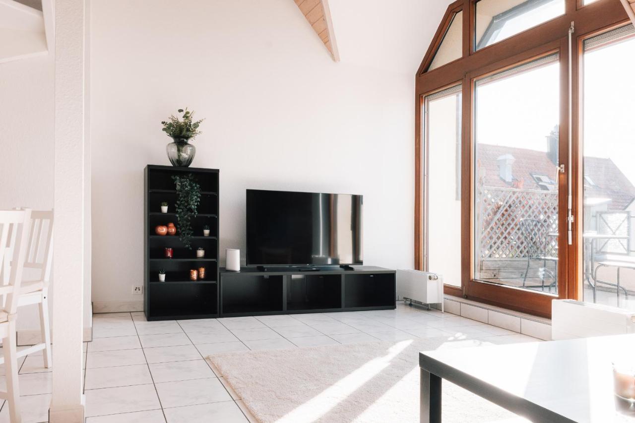 Maisonette-Wohnung Airport/Messe Stuttgart - Balkon - Parkplatz - Netflix Filderstadt Exteriér fotografie