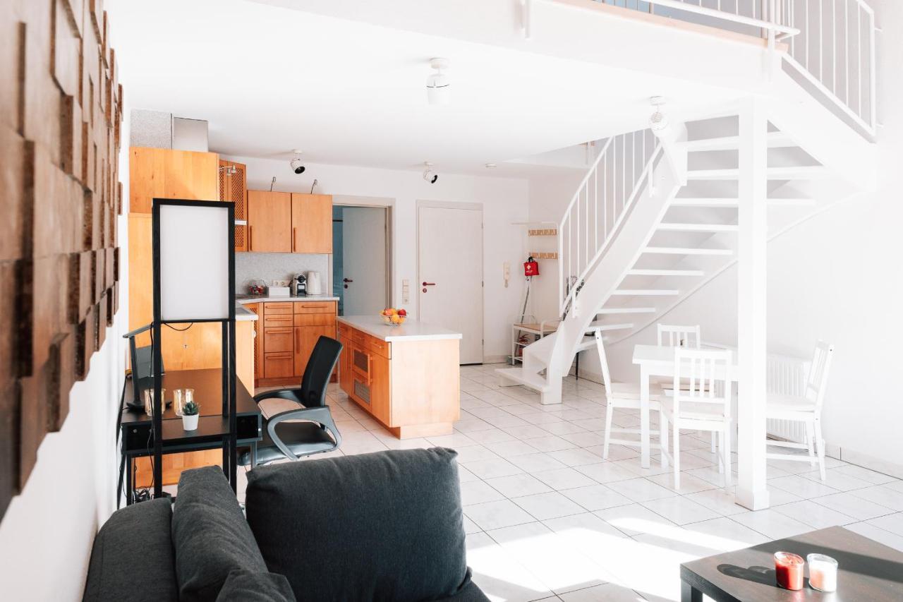 Maisonette-Wohnung Airport/Messe Stuttgart - Balkon - Parkplatz - Netflix Filderstadt Exteriér fotografie