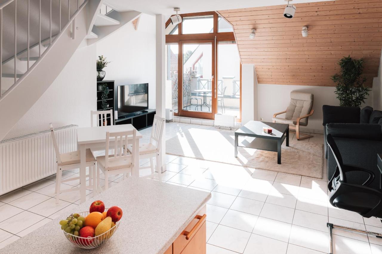 Maisonette-Wohnung Airport/Messe Stuttgart - Balkon - Parkplatz - Netflix Filderstadt Exteriér fotografie