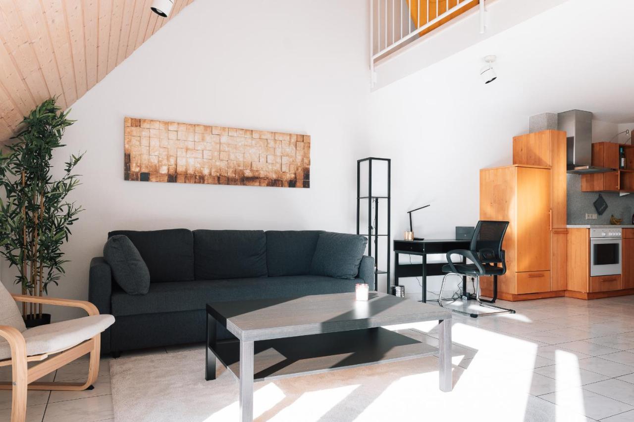 Maisonette-Wohnung Airport/Messe Stuttgart - Balkon - Parkplatz - Netflix Filderstadt Exteriér fotografie